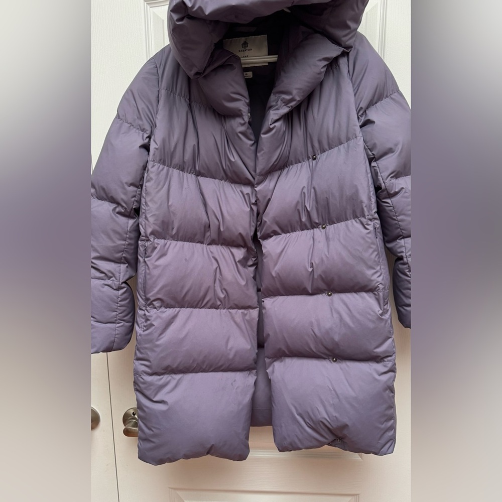 Babaton - Purple duvet puffer mid - XS - Picture 6 of 12